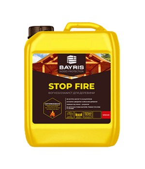 Вогнебіозахист Байріс "Stop Fire" червоний (10л)