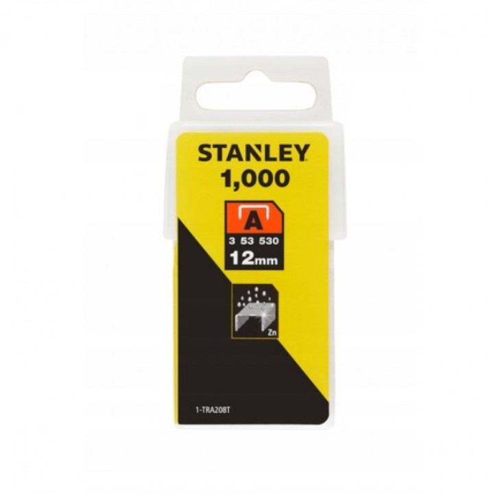  Скоби тип "А, 12 мм,  до степлера ручного STANLEY "Light Duty" (1000шт)1-TRA208T