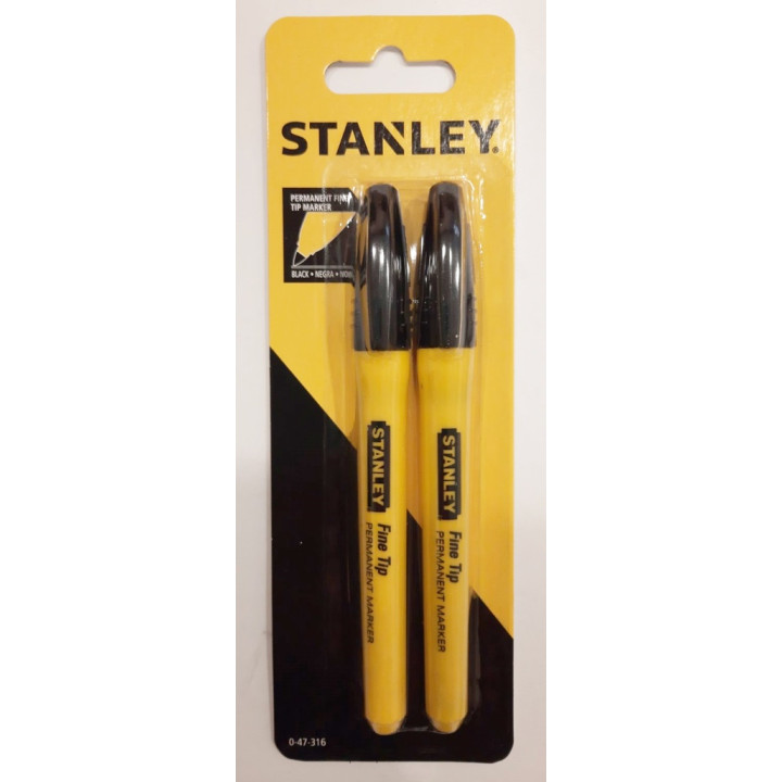 Набір маркерів STANLEY Stanley, 2 маркери із загостреним наконечником 0-47-316