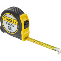 Рулетка STANLEY "TYLON™, 3мх12,7 мм, в пластиковому корпусі.030-687