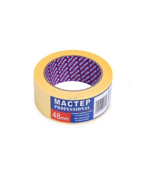 Стрічка малярна ТМ Майстер Profi жовта  48мм*40м