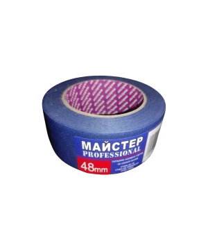 Стрічка малярна фасадна ТМ Майстер Profi синя 48мм*50м