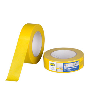 Стрічка малярна HPX STUCCO 4300 120C HPX MY3650  36мм х 50м жовта