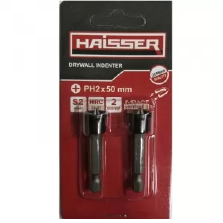 Біта Haisser РН 2 х50 мм, з обмежувачем