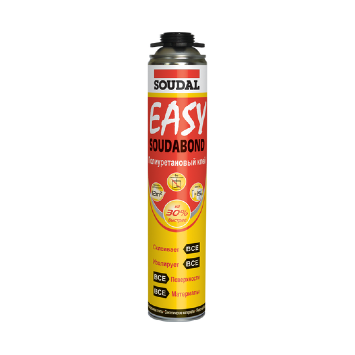 Піна-клей професійна SOUDAL SOUDABOND EASY GUN  (750мл)
