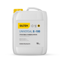 Грунтовка універсальна SILTEK E-100 (10 л) прозора