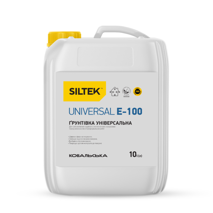 Грунтовка універсальна SILTEK E-100 (10 л) прозора