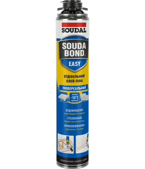 Піна-клей професійна SOUDAL SOUDABOND EASY GUN зима (750мл)