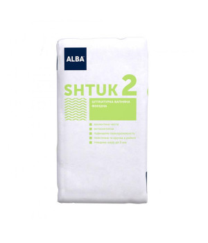 Штукатурка вапняна фінішна  Альба"SHTUK 2"  (23кг)