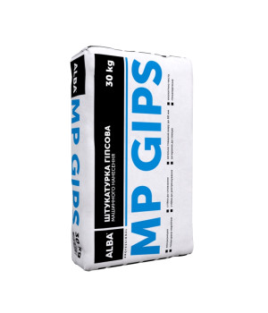 Штукатурка  машинного нанесеня  Альба"МP GIPS"  (30кг) 