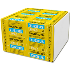 Пінопласт  Zuzifus EPS S  1*1м (20мм) 7,5кг/м3