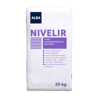 Суміш самовирівнювальна для підлоги  ALBA «NIVELIR (25 кг)