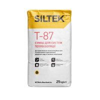 Клей для приклеювання та армування теплоізоляції SILTEK T-87 (25кг)