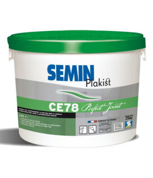  Шпаклівка для гіпсокартонних плит готова Semin CE-78 PERFECT JOINT (25 кг.) 