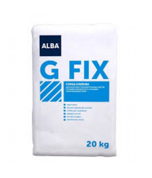 Клей для гіпсокартону Альба"G FIX" (20 кг.)     