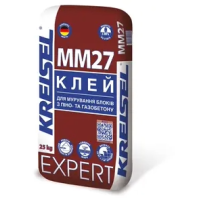 Клей для мурування блоків з піно- та газобетону Kreisel (Крайзель) EXPERT MM27 (25 кг.)  