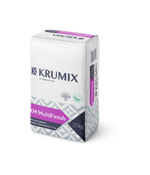 Шпаклівка старт + фініш KRUMIX MultiFinish  фініш (25кг)   