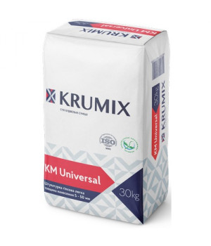 Штукатурка гіпсова легка KRUMIX Universal  (30кг)   