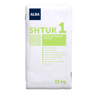 Штукатурка вапняна стартова Альба"SHTUK 1"  (23кг)