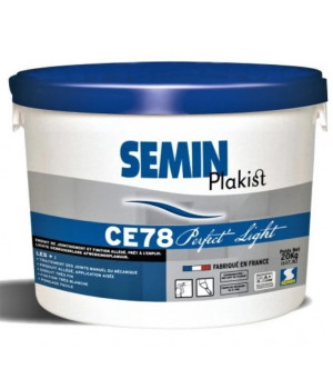 Шпаклівка для гіпсокартонних плит Semin СЕ-78 PERFECT LIGHT SEALI PLAKIST (20кг)