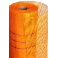 Сітка штукатурна лугостійка Fiberglass 6*5мм (50м.кв 160гр/м2) помаранчева