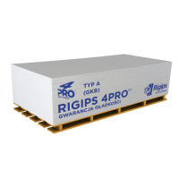 Гіпсокартон стіновий звичайний  Rigips (12.5*1200*2500)
