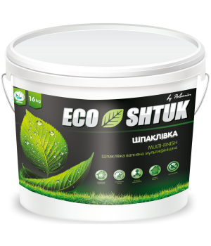  Шпаклівка фінішна готова Полімін EcoShtuk Multi-finish 16кг
