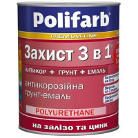 Захист 3в1 Polifarb RAL7035 (2,5кг)св.сірий