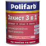 Захист 3в1 Polifarb RAL9011 (2,5кг) чорний