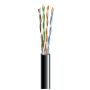 Кабель ЗЗЦМ UTP вн Category 5e U/UTP 4х2х24 AWG мідь (305м. в упаковці)