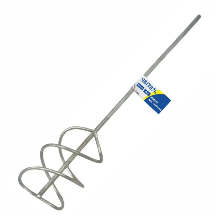 Міксер для сумішей СВІТЯЗЬ 100 *400мм (hex) 