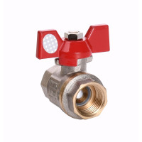 Кран кульовий прямий SOLOMON 1/2" BB КБ РN40 B1007
