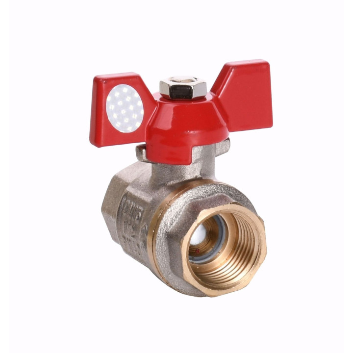 Кран кульовий прямий SOLOMON 1/2" BB КБ РN40 B1007