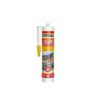 Герметик силіконовий універсальний SOUDAL (280мл/коричневий)