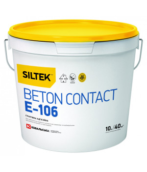 Грунтовка бетоноконтакт SILTEK Contact Е-106 (10 л.)