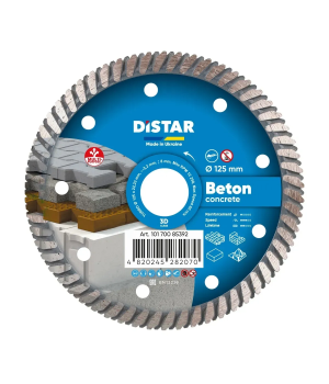 Круг алмазний відрізний Distar Turbo 125х2,2х8х22,23 Beton