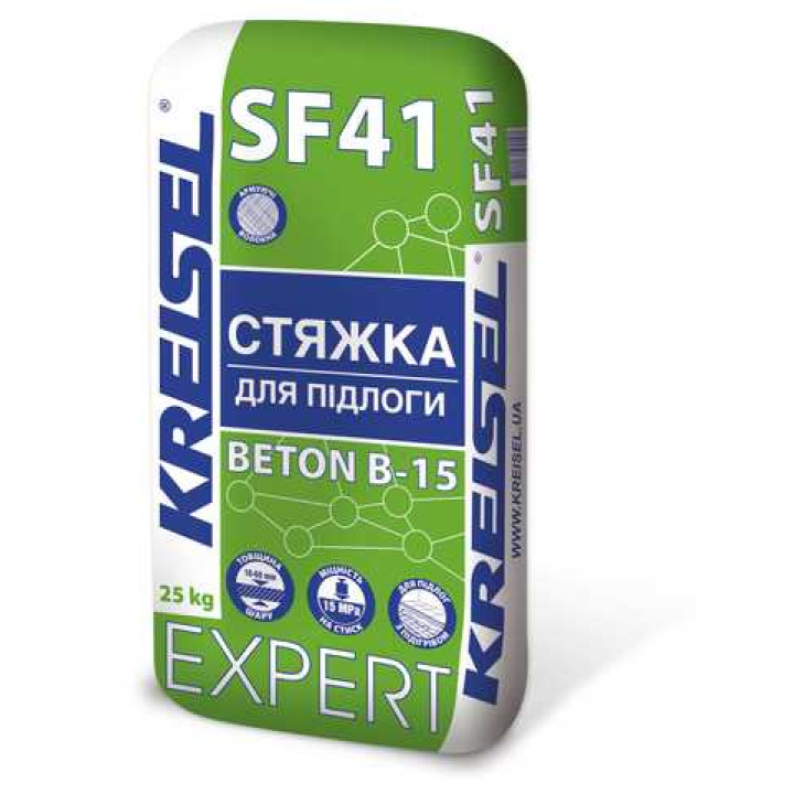 Стяжка для підлоги Kreisel Expert SF41 (Крайзель 441) 10-60 мм (25 кг)
