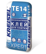 Клей для плитки високоеластичний Kreisel Expert  TE14 (Крайзель104) (25 кг)
