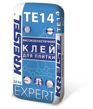 Клей для плитки високоеластичний Kreisel Expert  TE14 (Крайзель104) (25 кг)